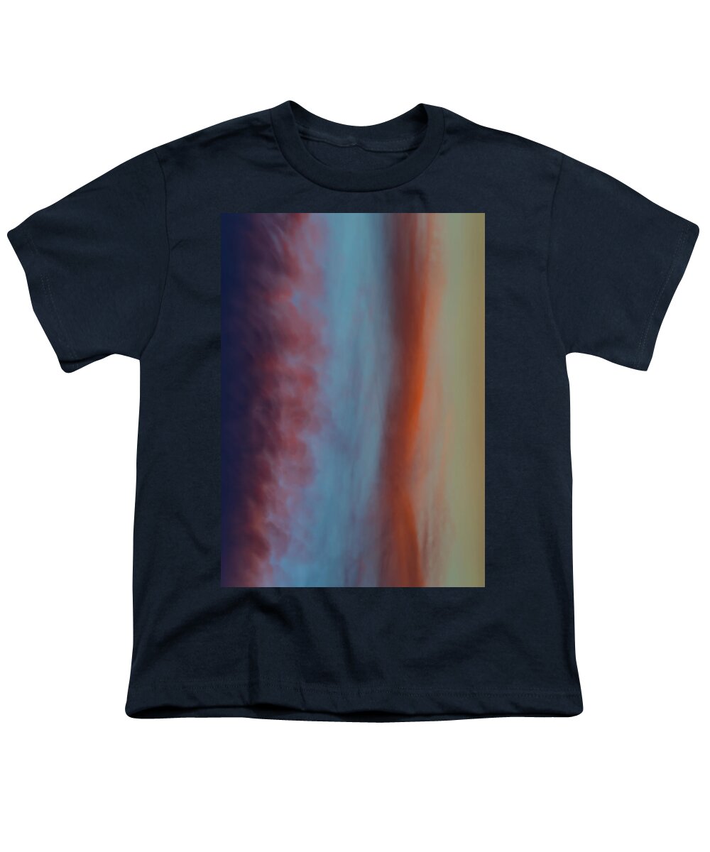 2021 Youth T-Shirt featuring the photograph Peach Country Abstract by Charles Hite
