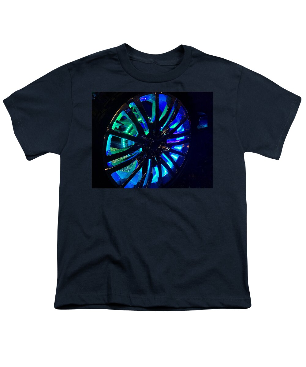 Car Youth T-Shirt featuring the photograph Rim 1 by Lee Darnell