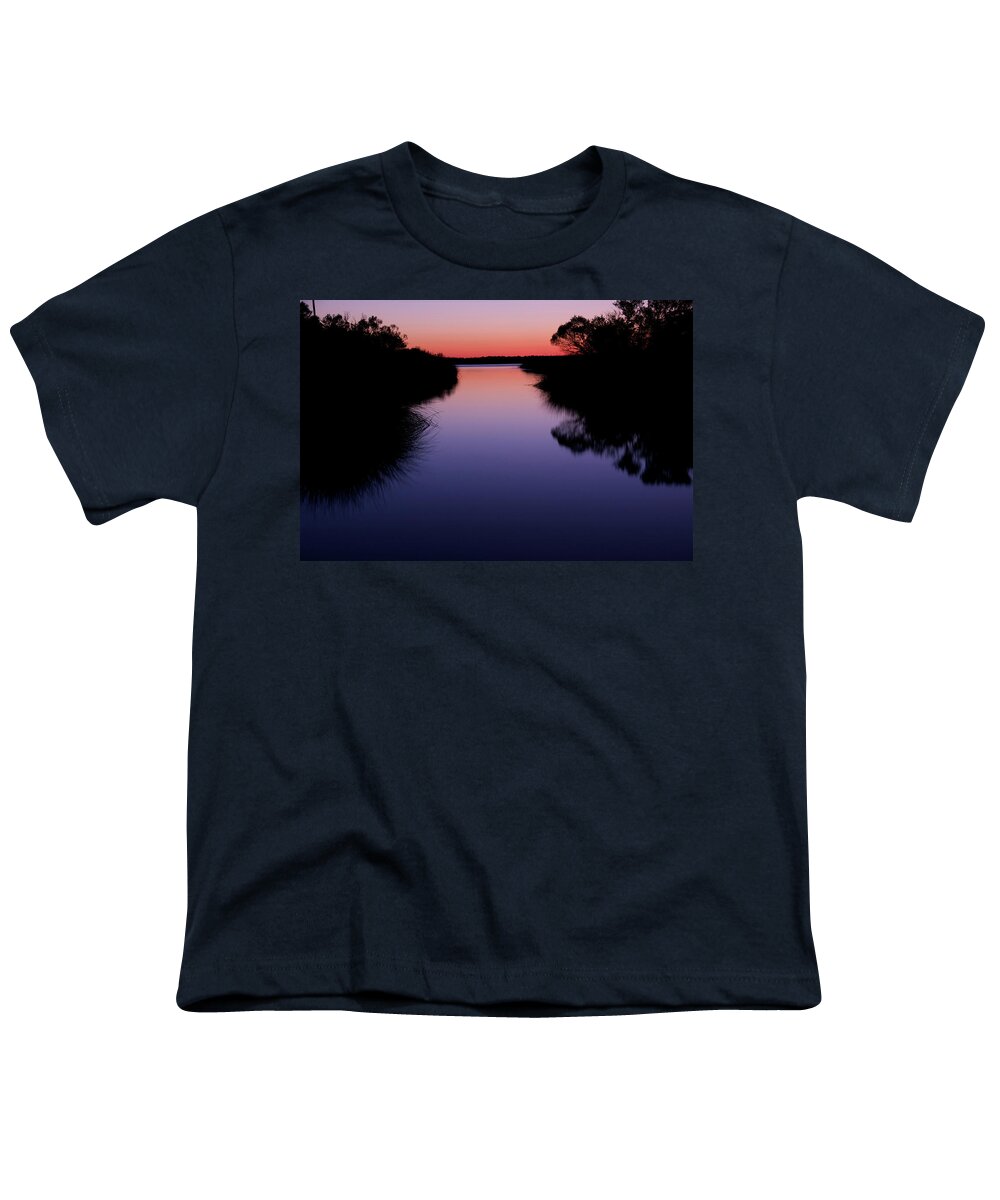 Atlantic Coast Youth T-Shirt featuring the photograph Serenity by Melissa Southern
