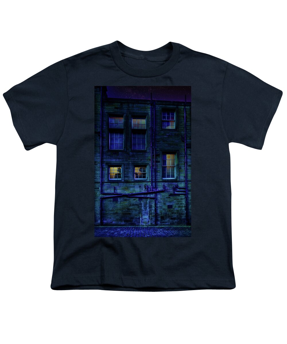 Pipes Youth T-Shirt featuring the photograph The conspiracy of plumbers by Micah Offman