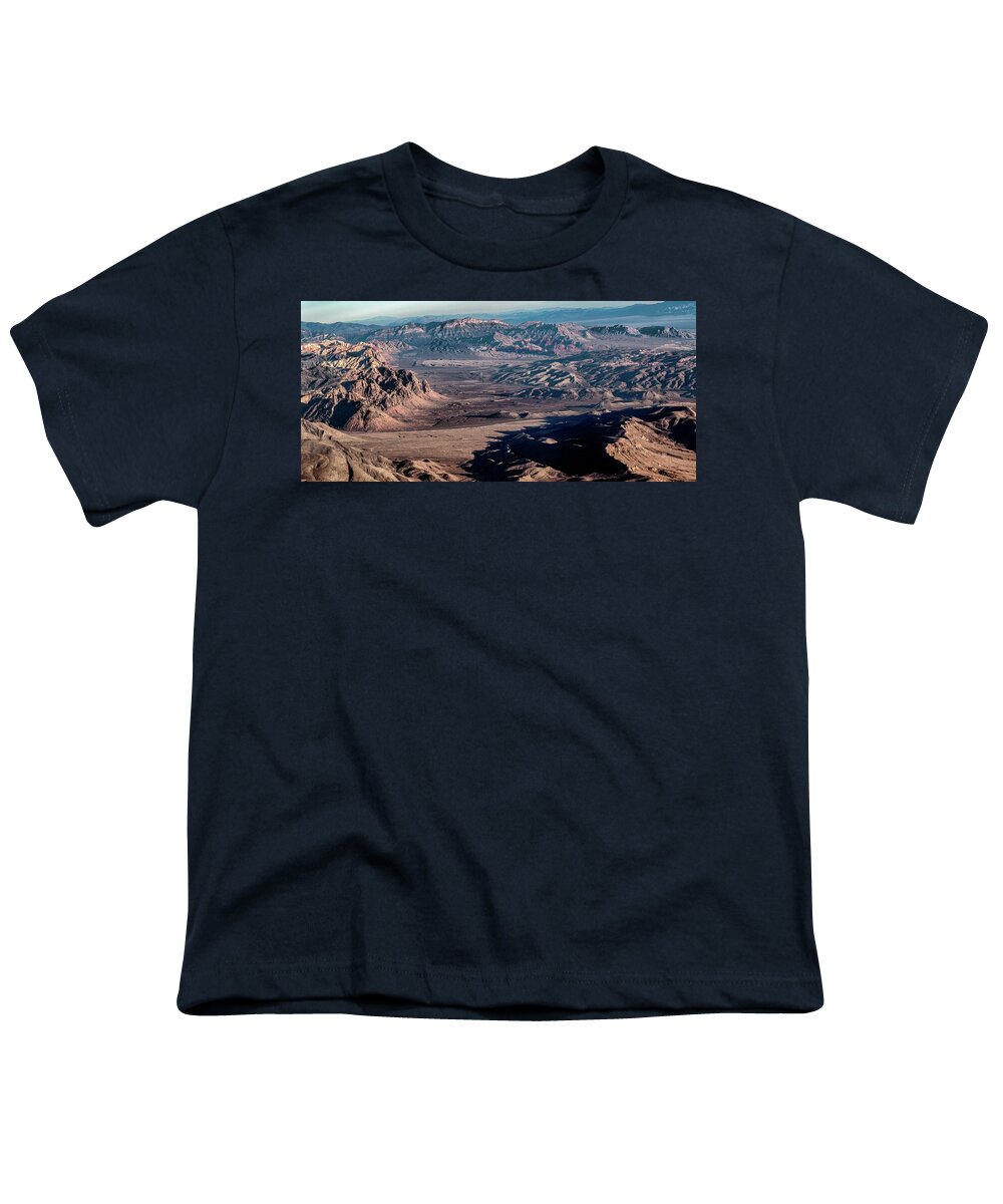  Youth T-Shirt featuring the photograph The Spring Mountains Las Vegas by Michael W Rogers