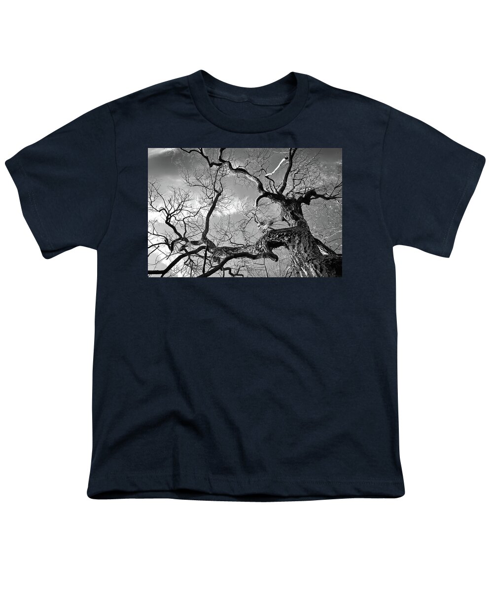 Twisted Youth T-Shirt featuring the photograph Twisted Trunk by Steven Nelson