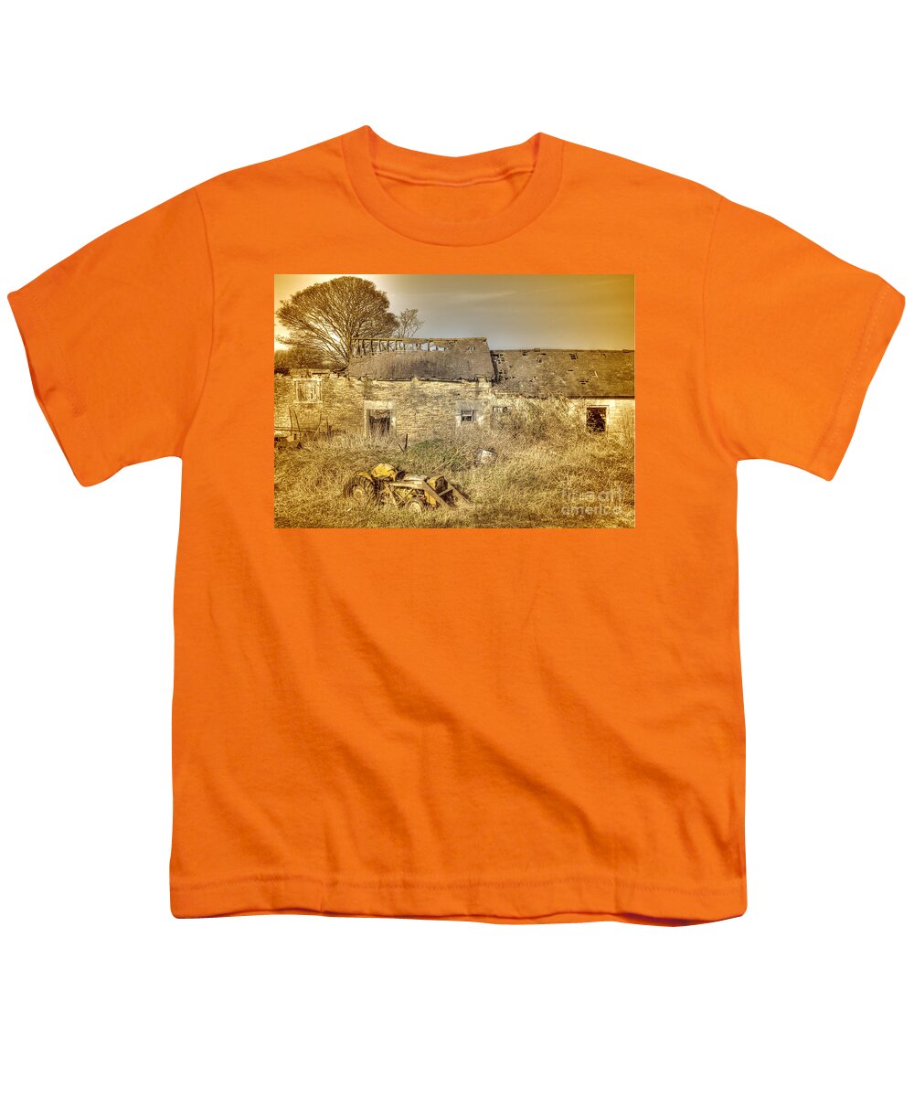 Farm Youth T-Shirt featuring the photograph Gone Forever #1 by David Birchall