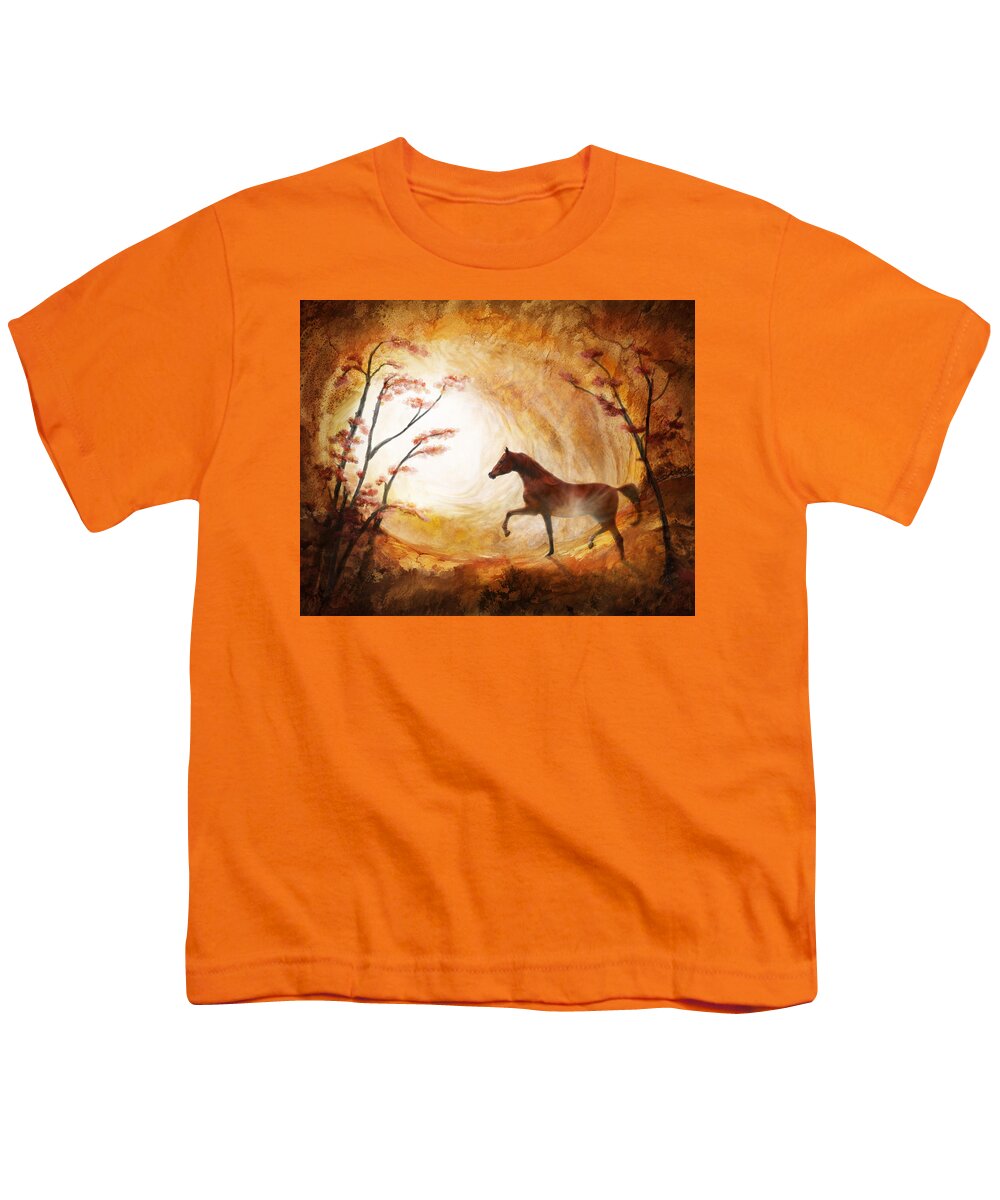 Cave Painting Youth T-Shirt featuring the photograph Heavenly by Melinda Hughes-Berland
