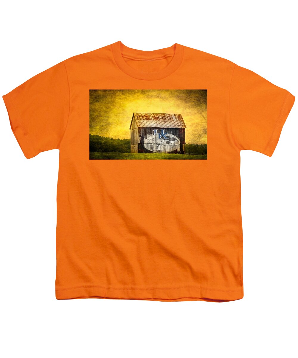 Barn Youth T-Shirt featuring the photograph Tobacco Barn In Kentucky by Paul Freidlund