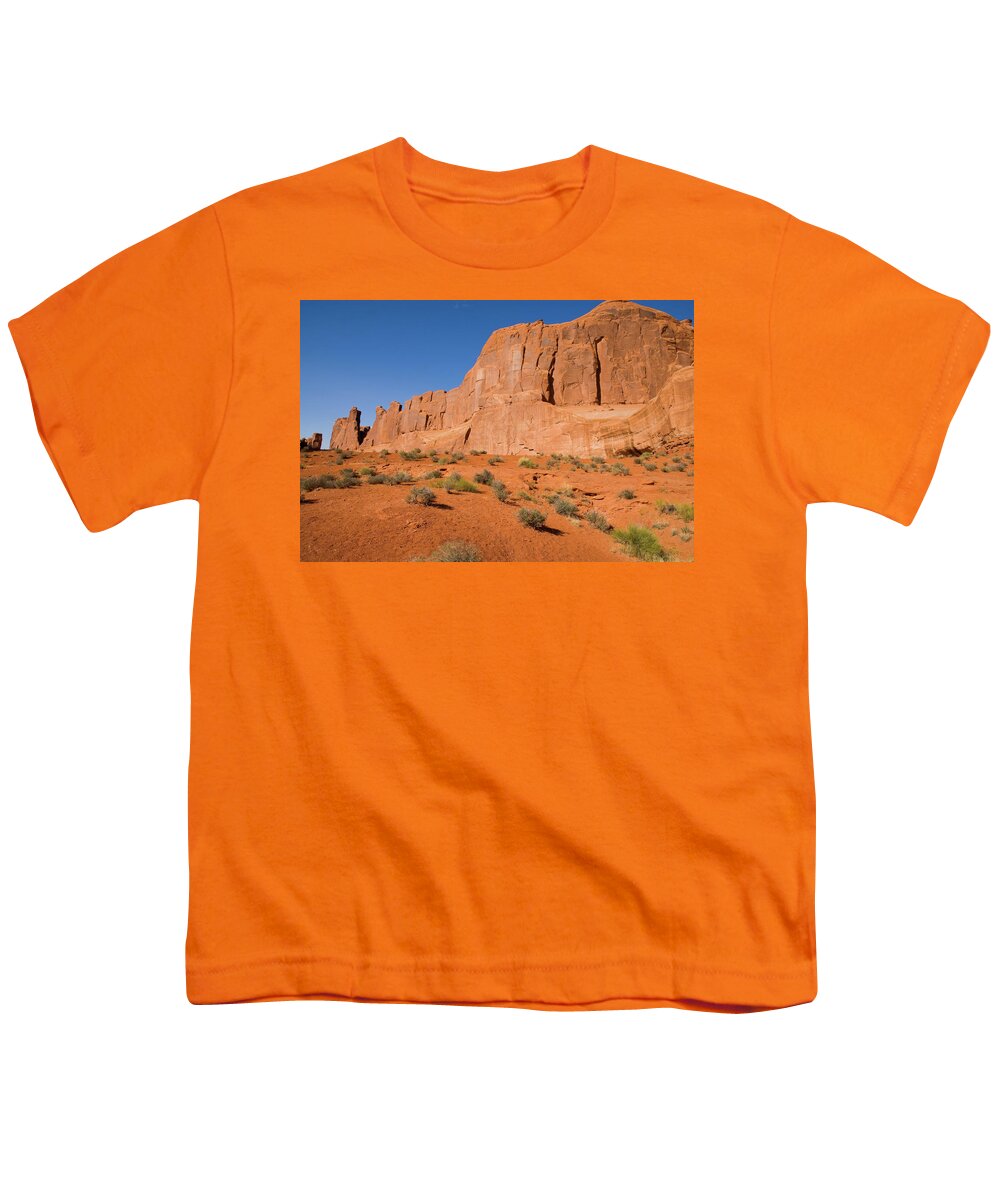 Utah Youth T-Shirt featuring the photograph Park Avenue by Steve Stuller