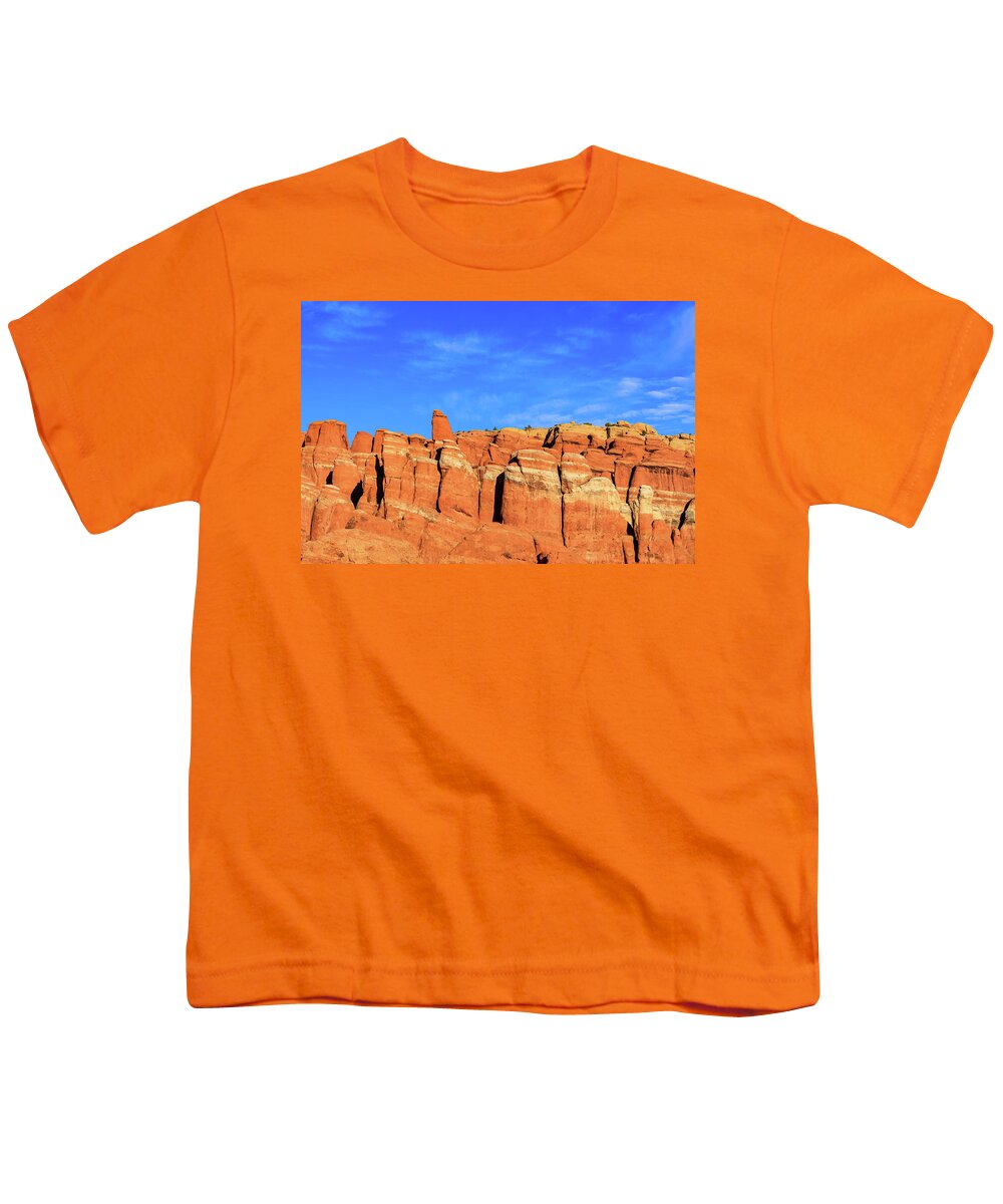 Arches National Park Youth T-Shirt featuring the photograph Arches National Park #16 by Raul Rodriguez