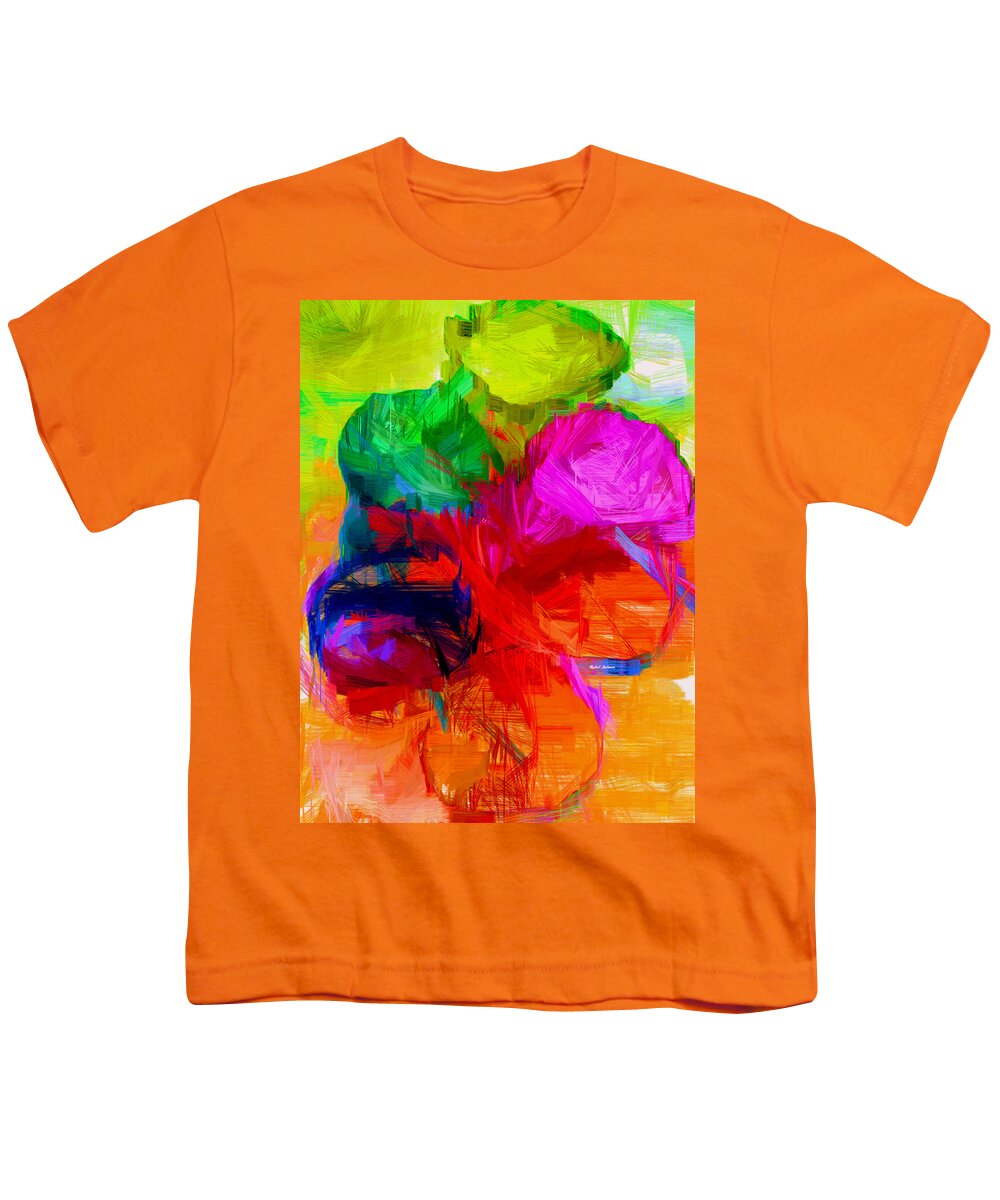  Youth T-Shirt featuring the digital art Abstract 23 by Rafael Salazar