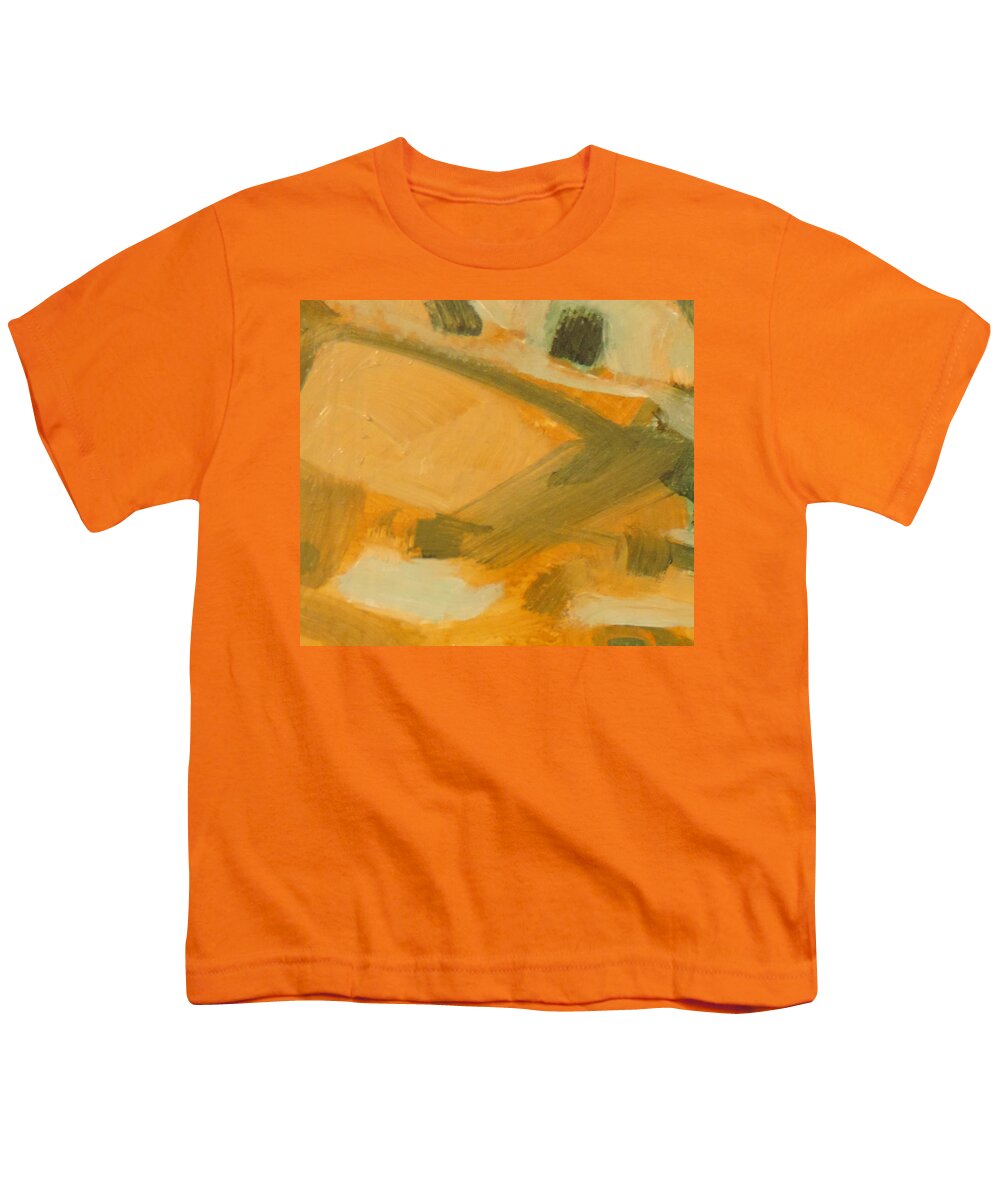 Modern Contemporary Abstract Design Fine Art Interior Designers Decorators Decorative Art Bold Colors Pastels Youth T-Shirt featuring the painting Afternoons in Hong Kong by T S Carson