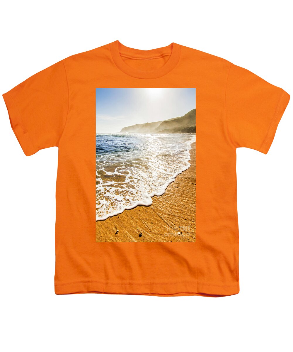 Beach Youth T-Shirt featuring the photograph Beach fine art by Jorgo Photography