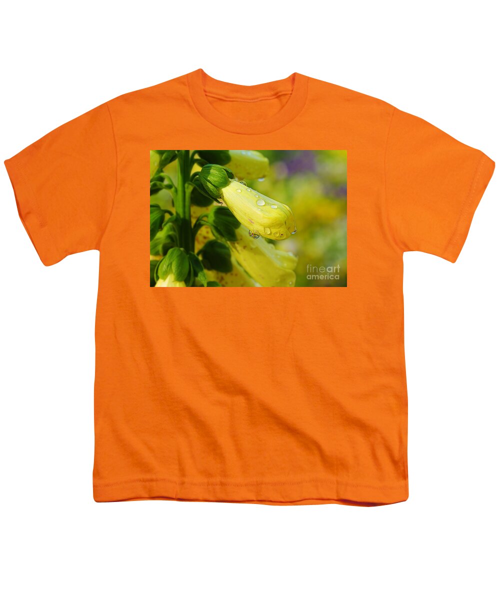 Foxglove Youth T-Shirt featuring the photograph Foxglove by Judi Bagwell