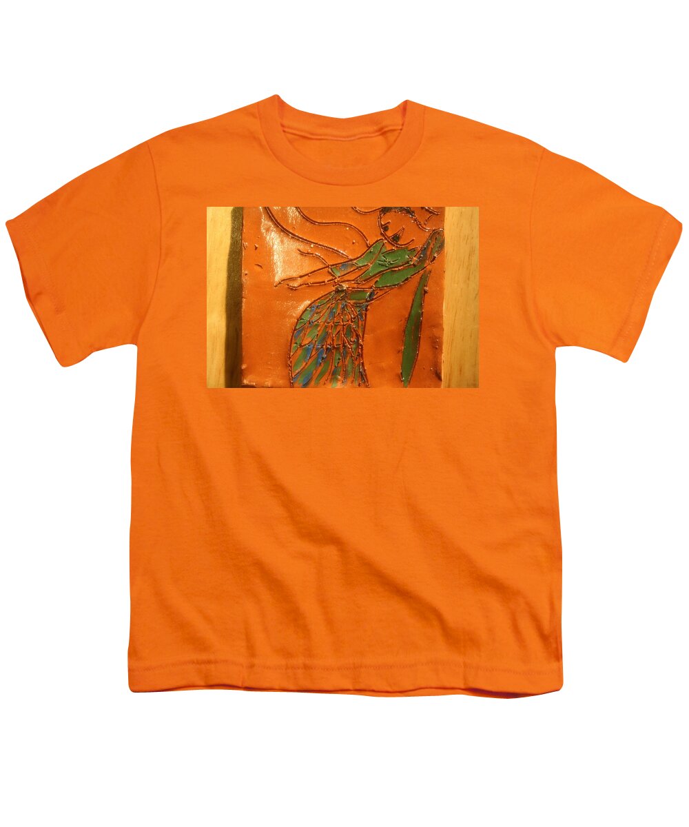 Jesus Youth T-Shirt featuring the ceramic art Freedom of dance - tiled by Gloria Ssali