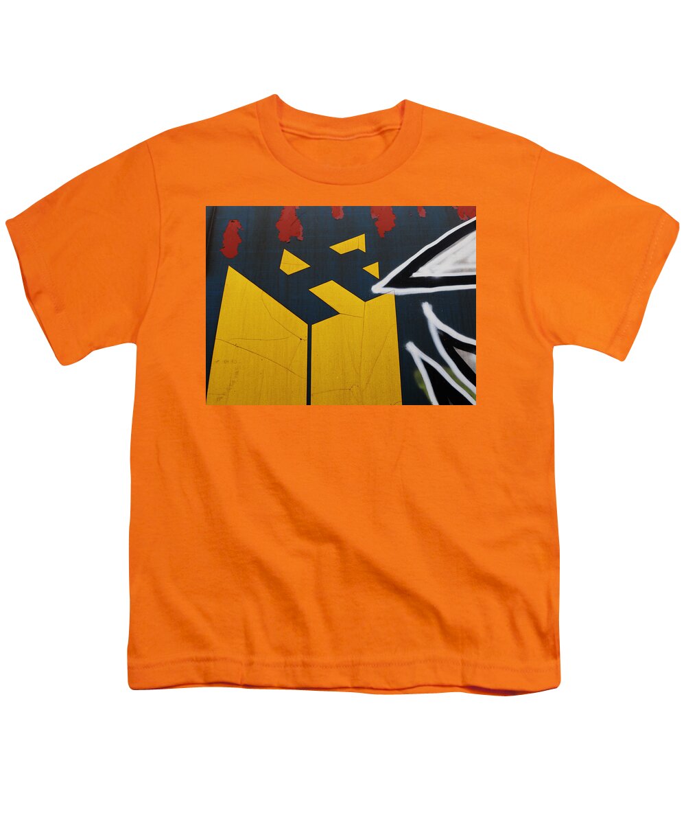 Abstract Youth T-Shirt featuring the photograph Lost my Consistency by J C