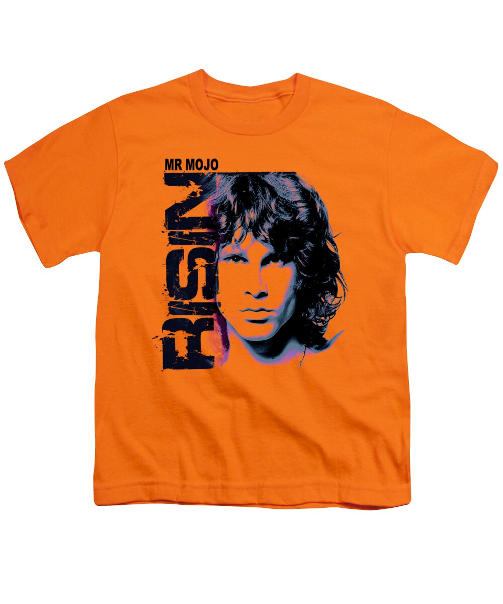 The Doors Youth T-Shirt featuring the digital art Mr Mojo Risin by Mal Bray