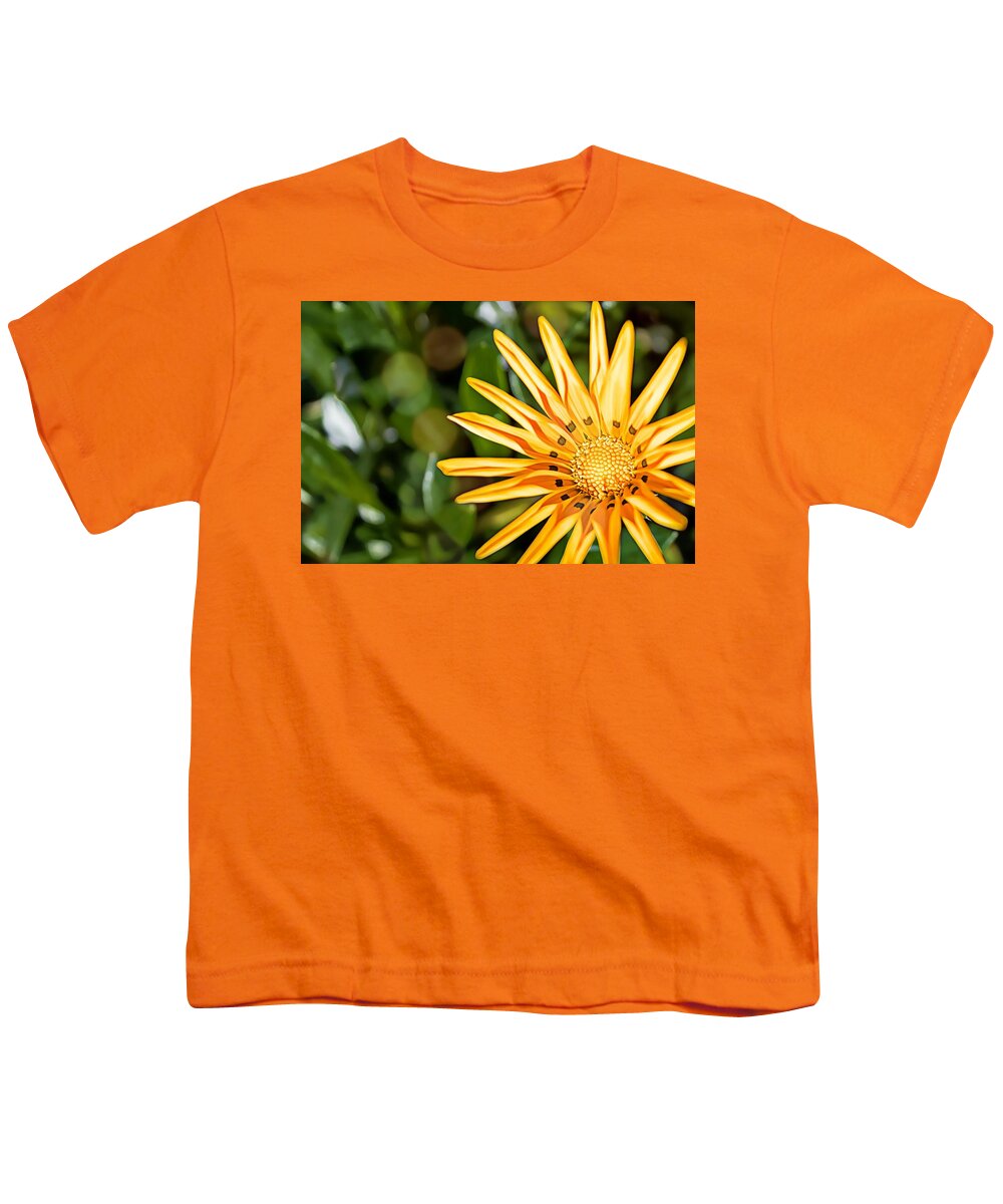 Orange Youth T-Shirt featuring the photograph Orange Flower by Alison Frank