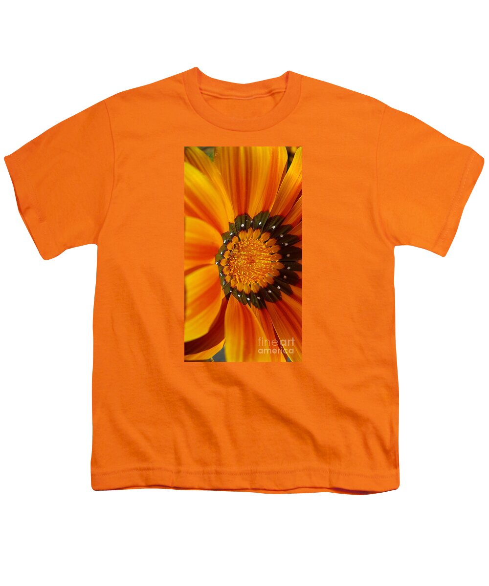 Orange Youth T-Shirt featuring the photograph The Orange Flower by Maria Aduke Alabi