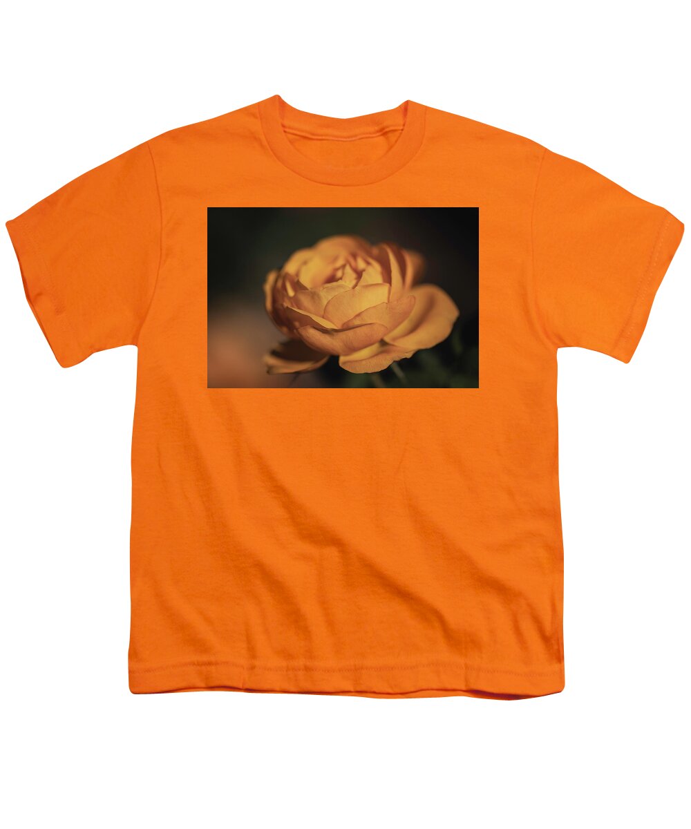 Flower Youth T-Shirt featuring the photograph Golden Hour Goddess by TL Wilson Photography by Teresa Wilson