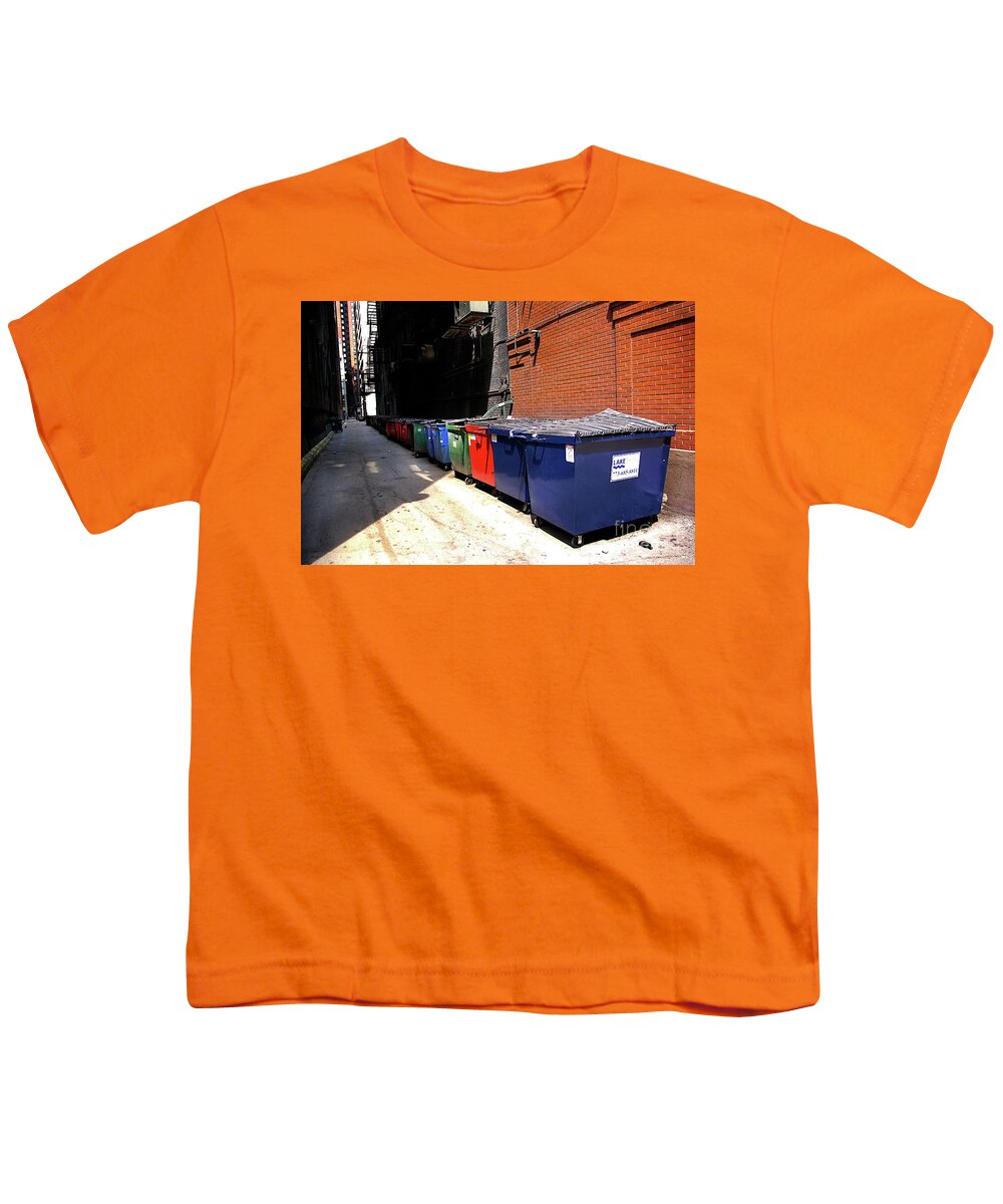 Trash Youth T-Shirt featuring the photograph The Cycle of Trash by Frank J Casella