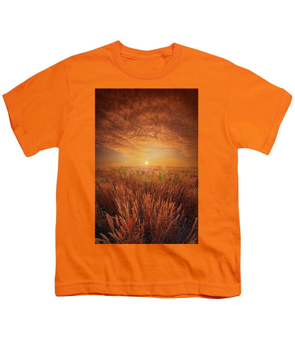 Life Youth T-Shirt featuring the photograph The Day Begins Here by Phil Koch