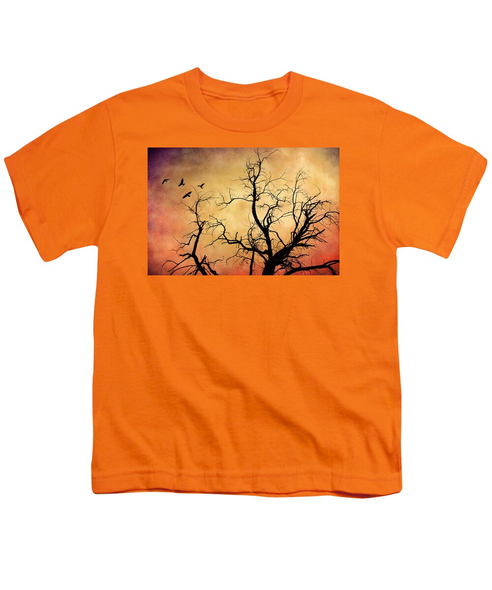 Bare Tree Youth T-Shirt featuring the photograph All that Remains #1 by Michele Cornelius