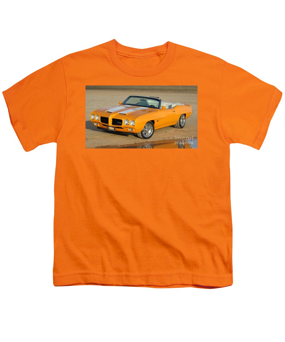 Vintage Youth T-Shirt featuring the photograph Pontiac GTO #1 by Action