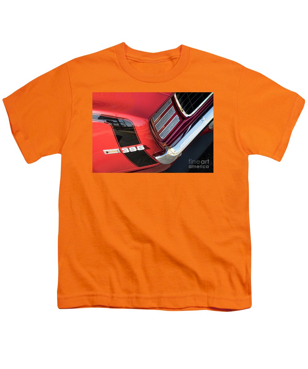 Automotive Youth T-Shirt featuring the photograph 1969 Rally Sport Camaro by Dennis Hedberg