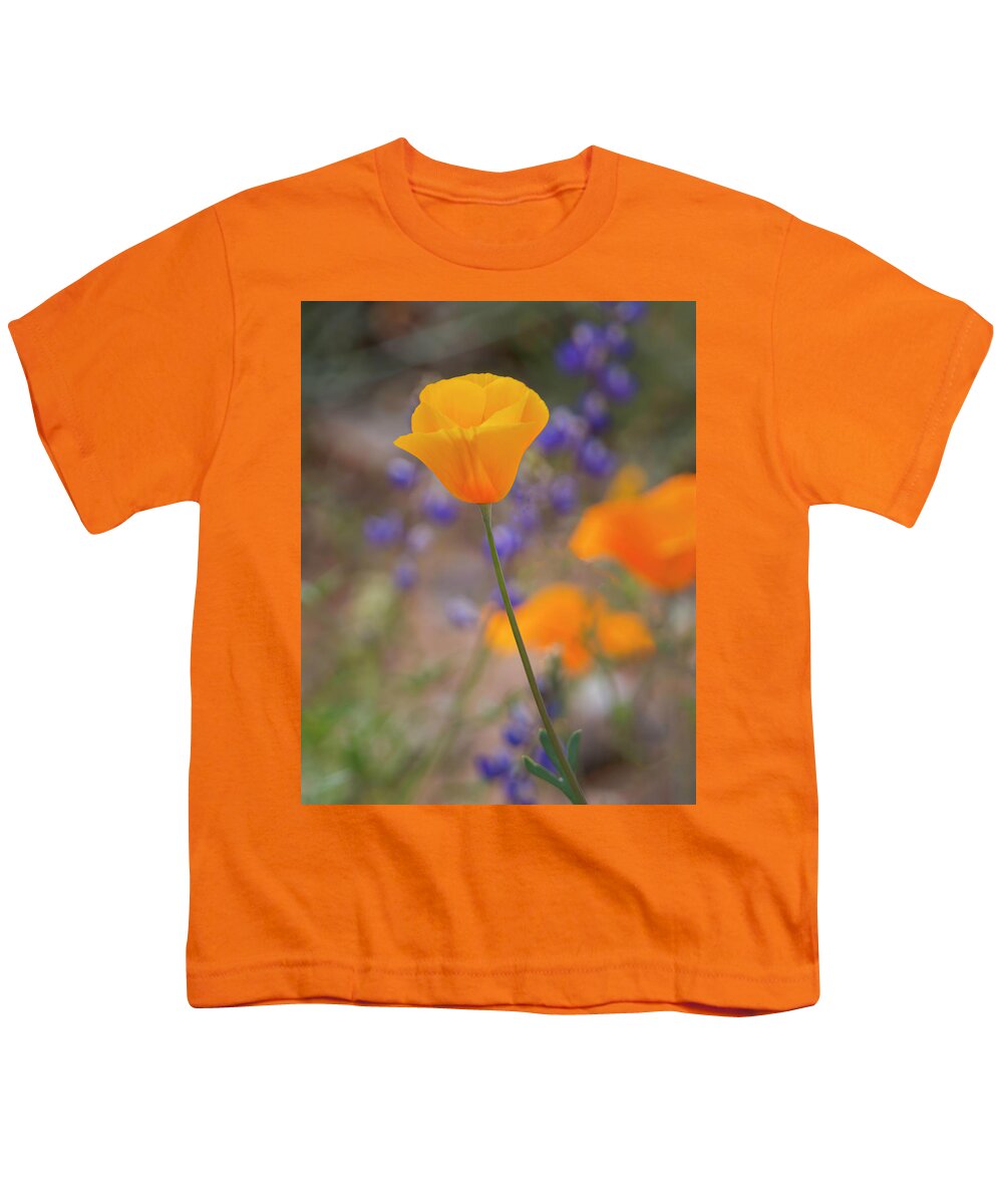 Blooming Youth T-Shirt featuring the photograph A Perfect Poppy by Teresa Wilson