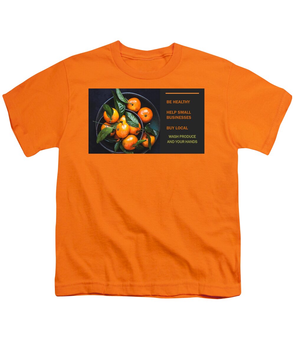 Buy Local Youth T-Shirt featuring the photograph Buy Local Produce by Nancy Ayanna Wyatt