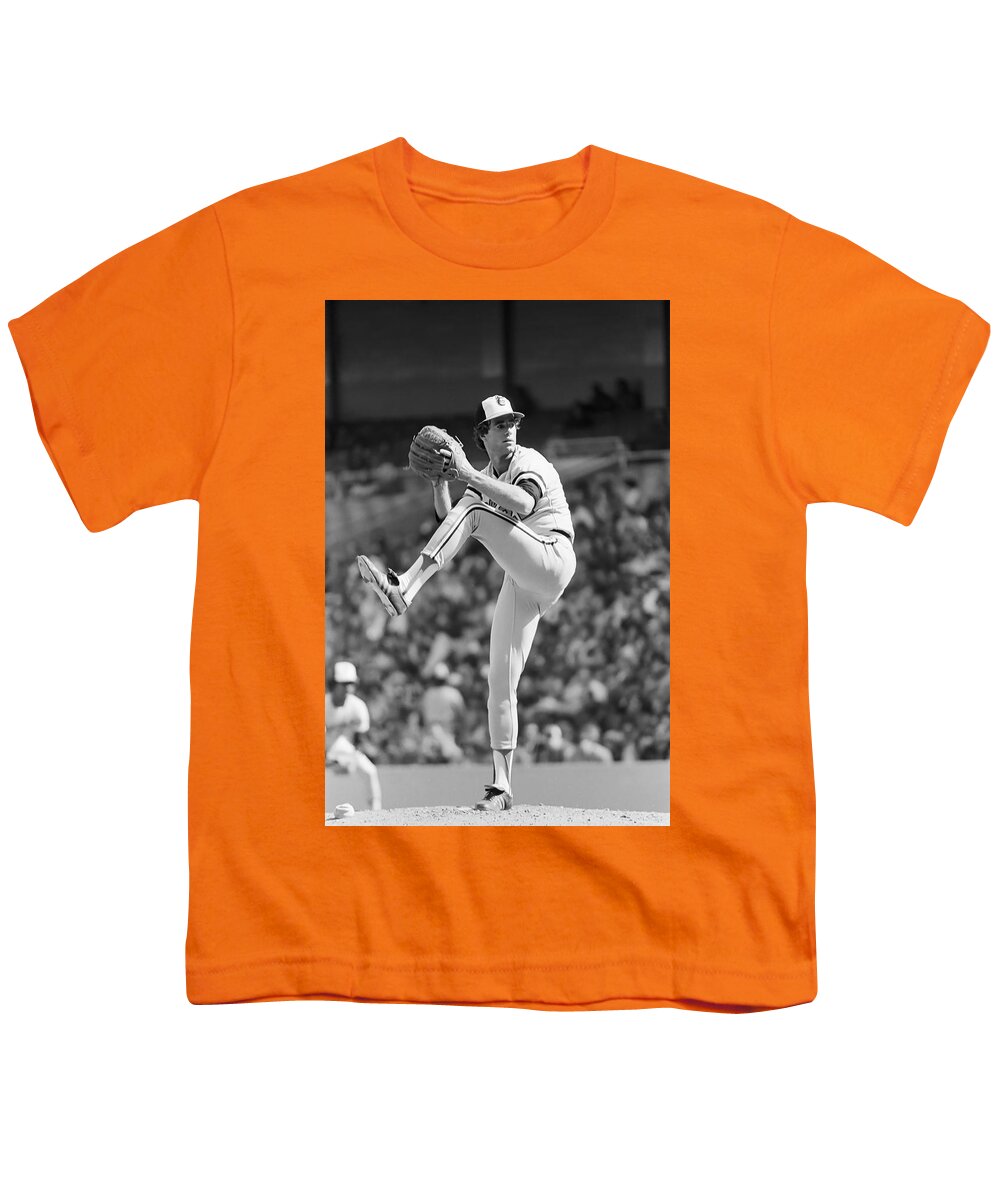  Jim Palmer Youth T-Shirt featuring the photograph Jim Palmer by Paul Plaine
