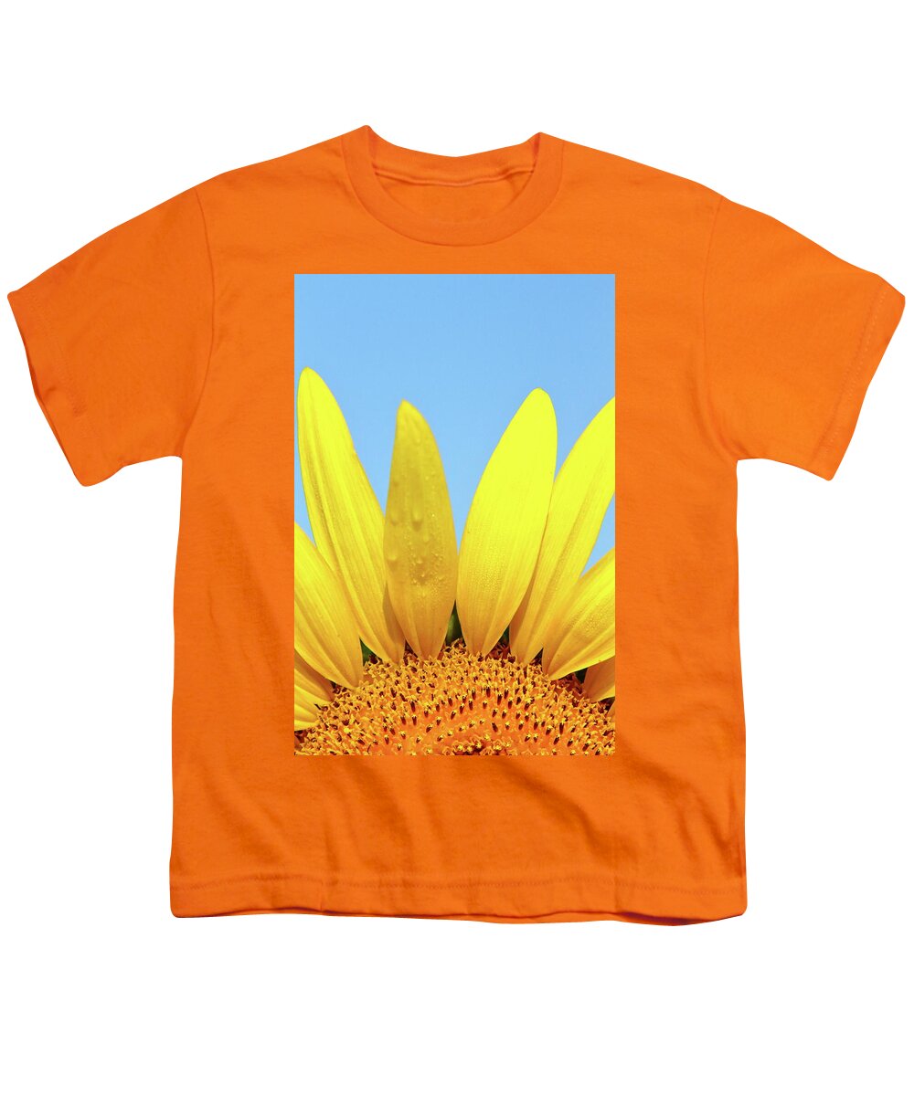 Sunflower Youth T-Shirt featuring the photograph You Are My Sunshine by Lens Art Photography By Larry Trager