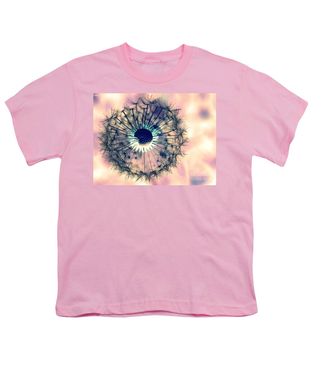 Dandelions Youth T-Shirt featuring the photograph Dandelion 5 by Amanda Mohler