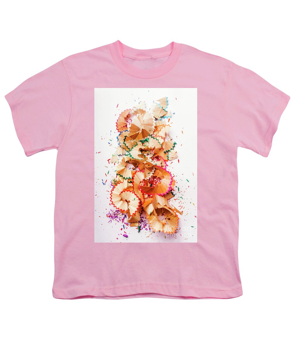 School Youth T-Shirt featuring the photograph Creative mess by Jorgo Photography