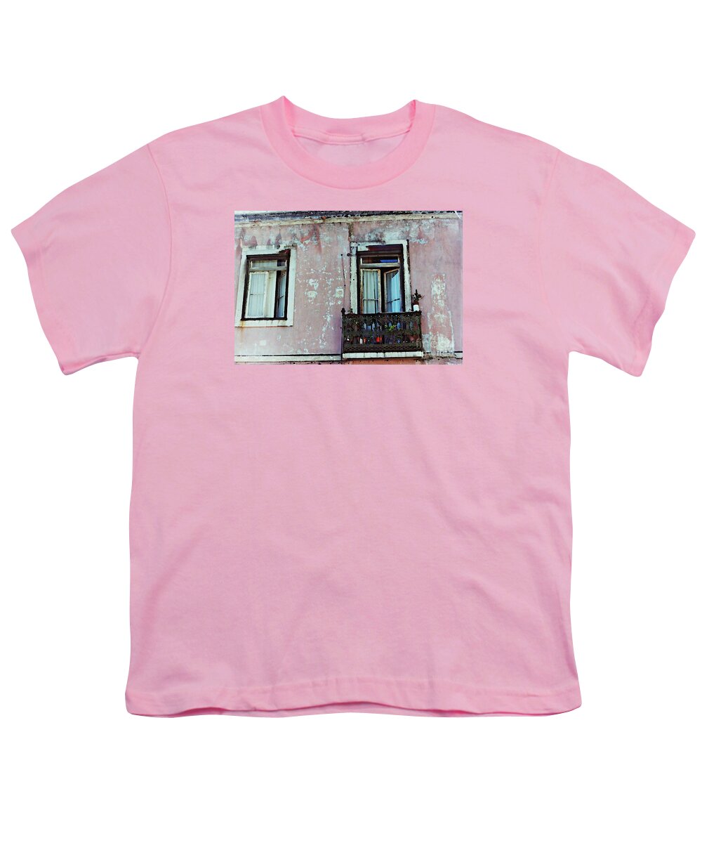 Lisbon Youth T-Shirt featuring the photograph Old Lisboa by Sarah Loft