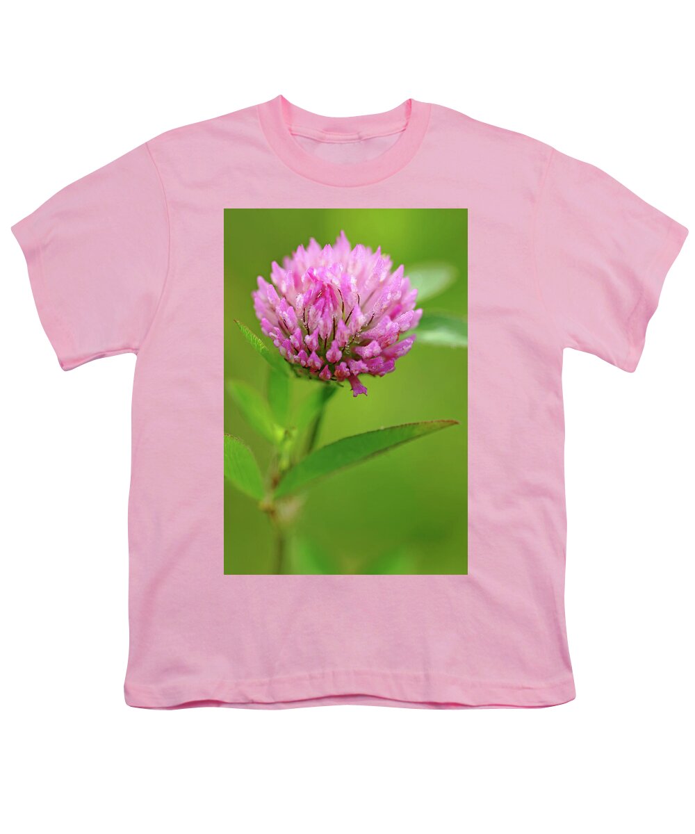 Red Clover Youth T-Shirt featuring the photograph Red Clover by Debbie Oppermann