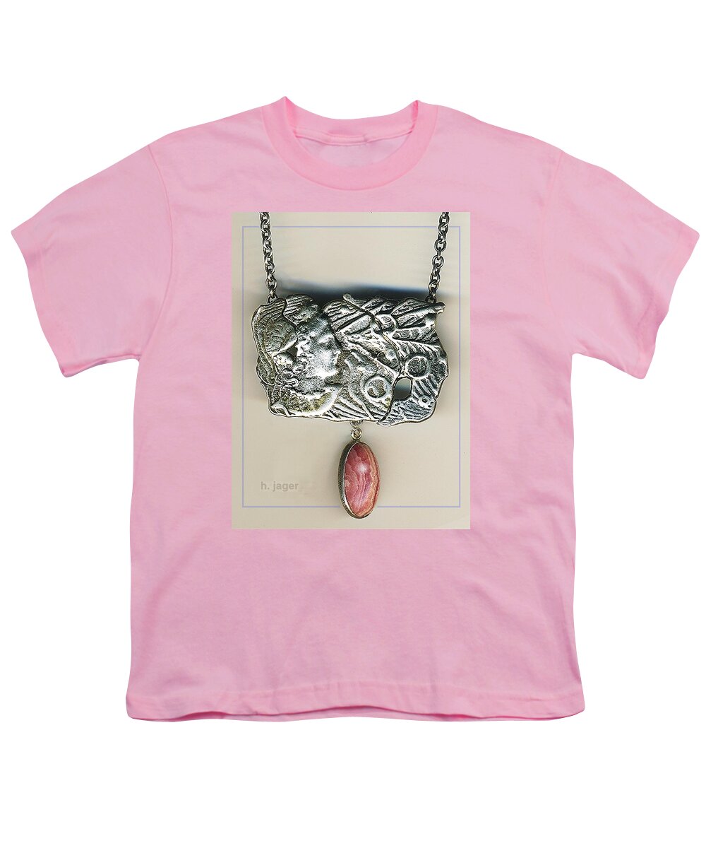 Pendant Youth T-Shirt featuring the jewelry Silver Pendant by Hartmut Jager