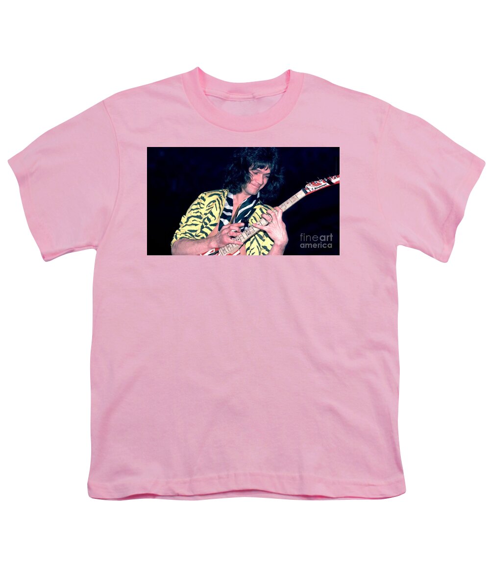 Eddie Youth T-Shirt featuring the photograph Eddie Van Halen by Action