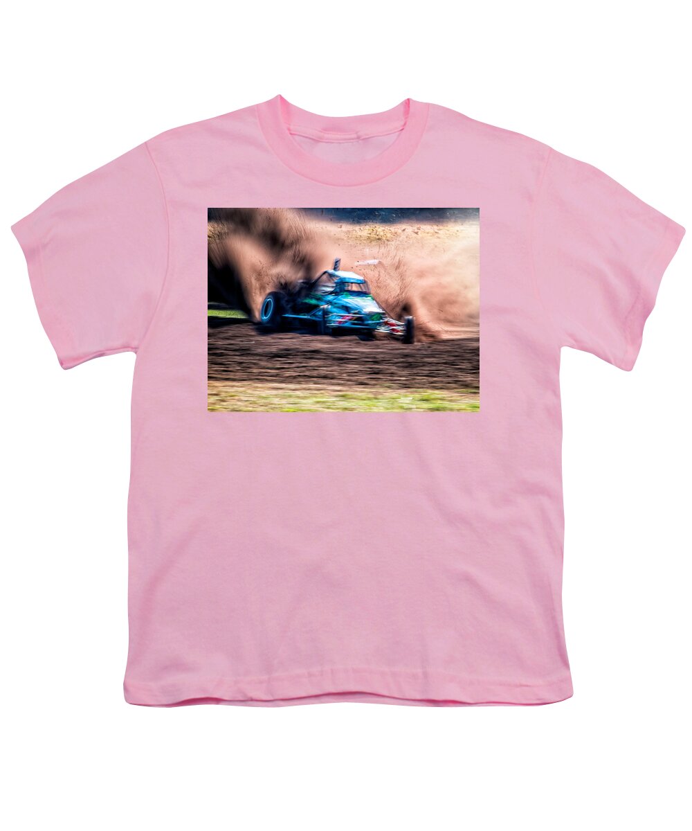 Autocross Youth T-Shirt featuring the photograph Autocross 10 by Jaroslav Buna