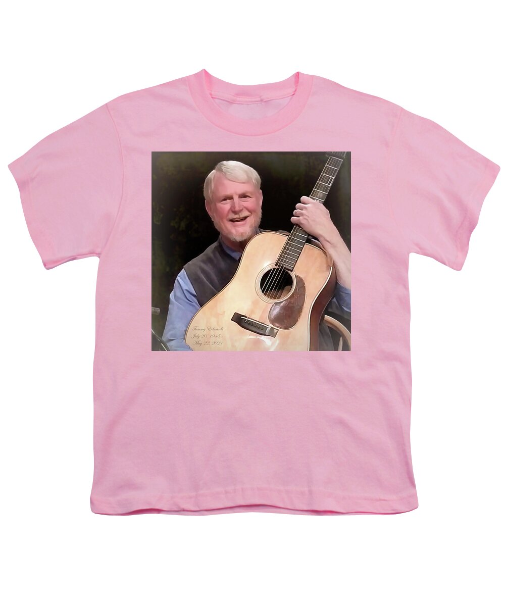Bluegrass Youth T-Shirt featuring the photograph Mr. Bluegrass, Tommy Edwards by Michael Frank