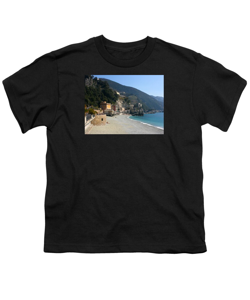 Karen Zuk Rosenblatt Youth T-Shirt featuring the photograph Cinque Terre 13 #2 by Karen Zuk Rosenblatt