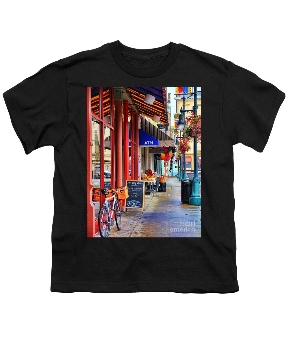 Findlay Market Youth T-Shirt featuring the photograph Findlay Market in Cincinnati 0006 by Jack Schultz