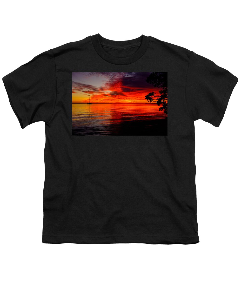Florida Youth T-Shirt featuring the photograph Florida Keys #12 by Raul Rodriguez