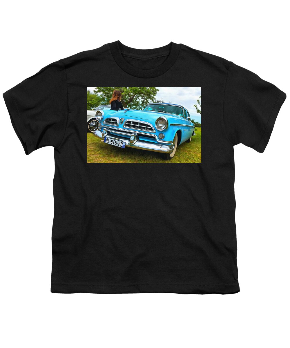  Youth T-Shirt featuring the photograph Chrysler #2 by Mick Flynn