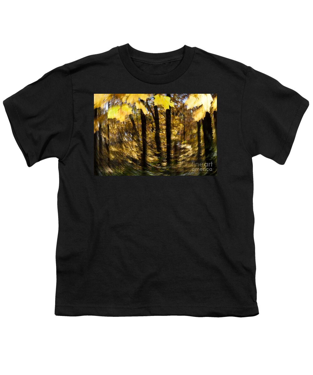 Autumn Youth T-Shirt featuring the photograph Fall Abstract #3 by Steven Ralser