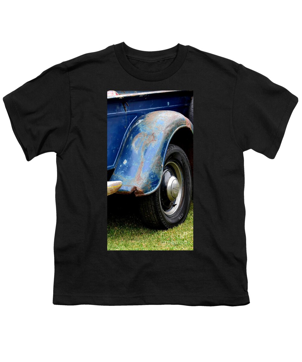 Blue Youth T-Shirt featuring the photograph Terra Nova HS Car Show by Dean Ferreira
