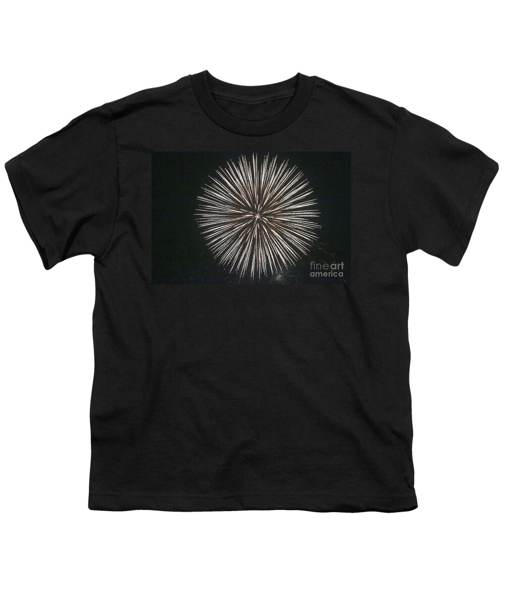Fire Works Youth T-Shirt featuring the photograph 360 by Robert Pearson
