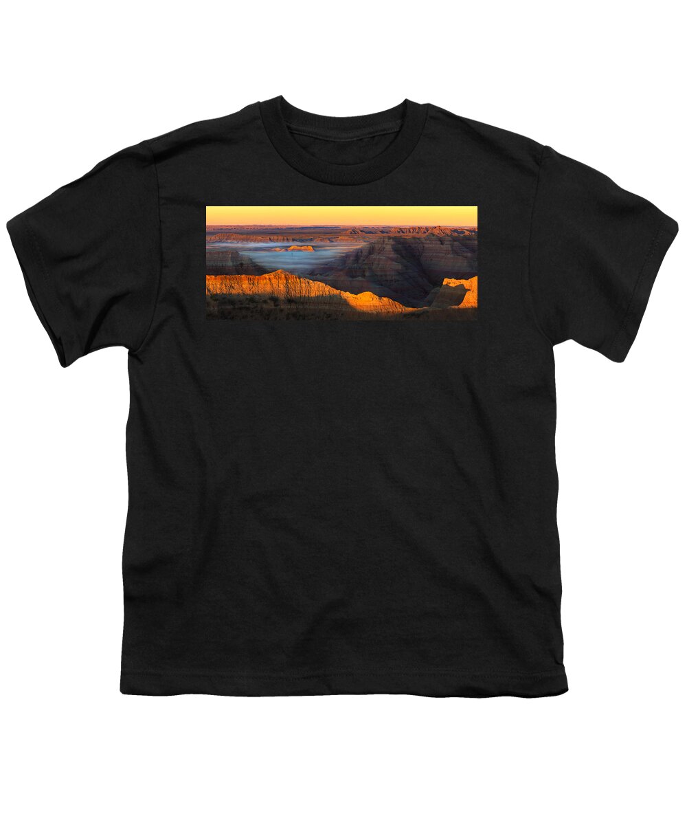 Scenic Youth T-Shirt featuring the photograph 3d Sunrise by Kadek Susanto