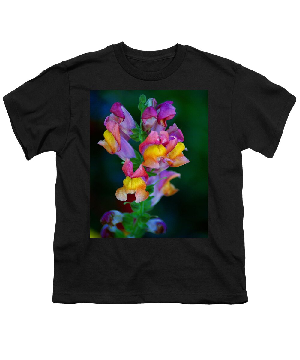 Flower Youth T-Shirt featuring the photograph A Rainbow Flower by Ben Upham III