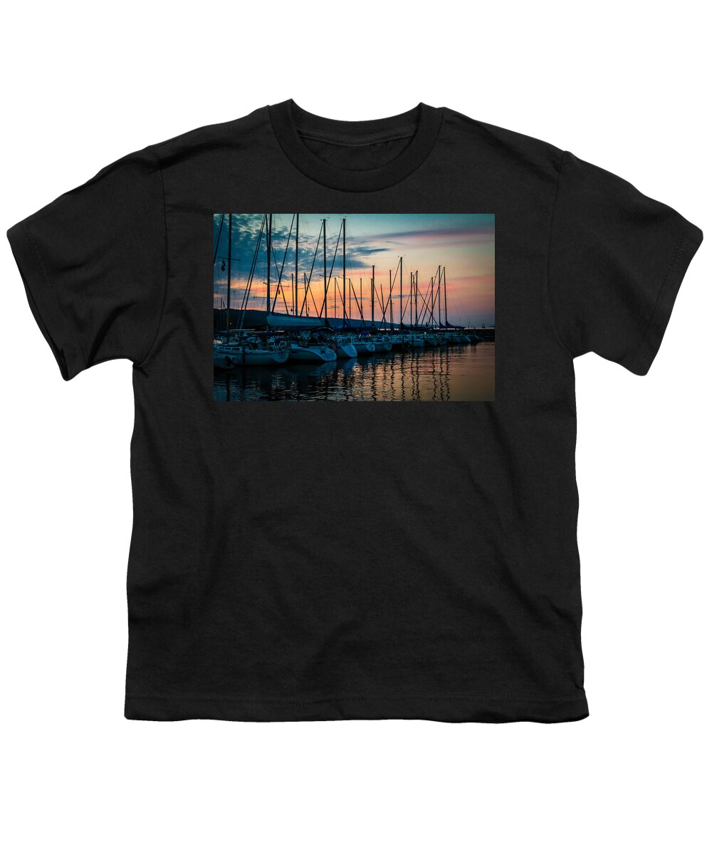 Seneca Lake Youth T-Shirt featuring the photograph Seneca Lake Summer by Sara Frank