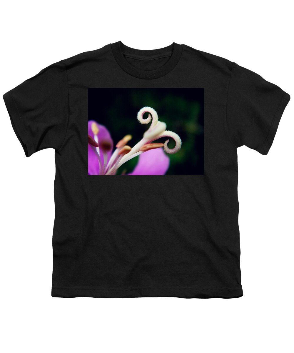 Antennae Youth T-Shirt featuring the photograph Antennae of Beauty by Zinvolle Art