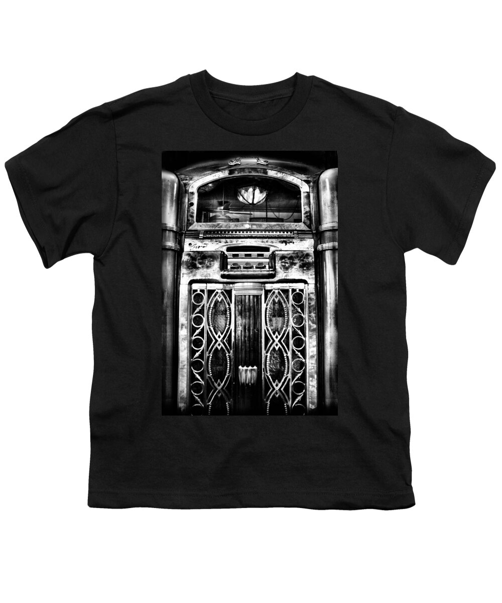 Juke Box Youth T-Shirt featuring the photograph Antique Ipod by Sally Bauer